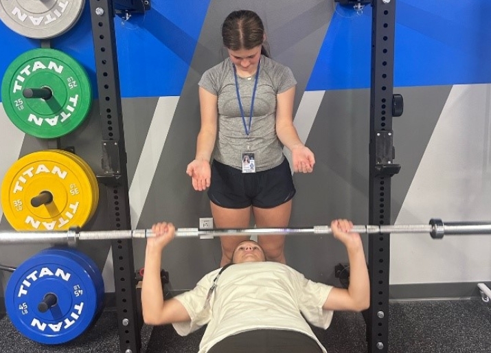 Two Students Making Others Stronger